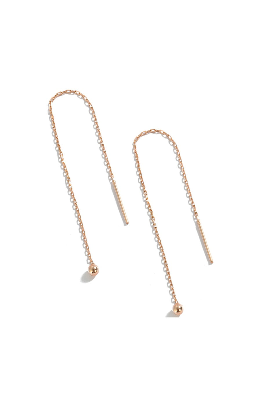 Boucles d'oreilles - Argent 925/000 plaqué or rose