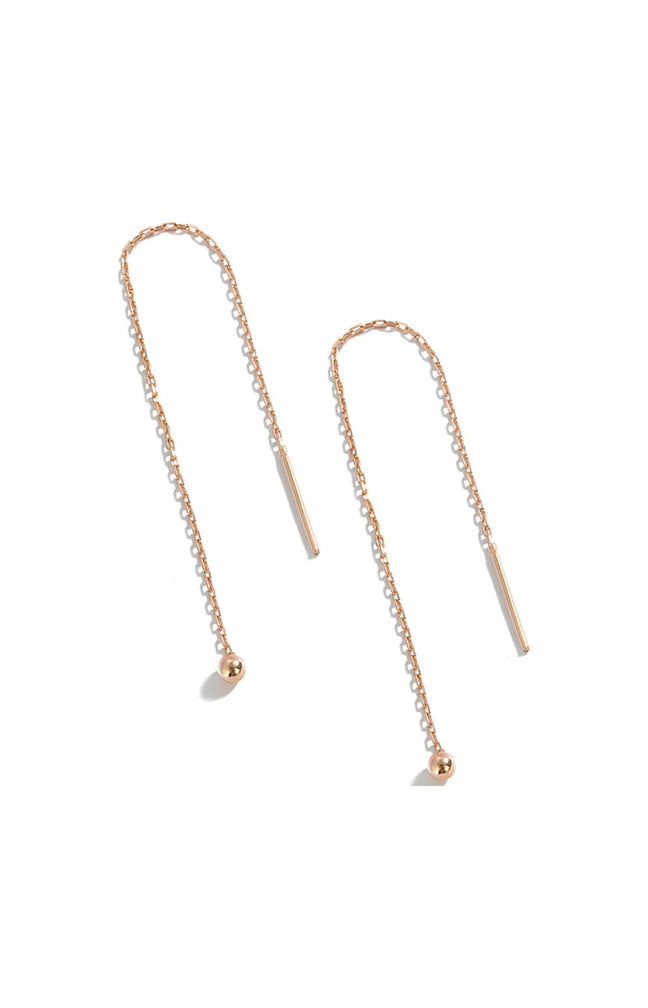 Boucles d'oreilles - Argent 925/000 plaqué or rose