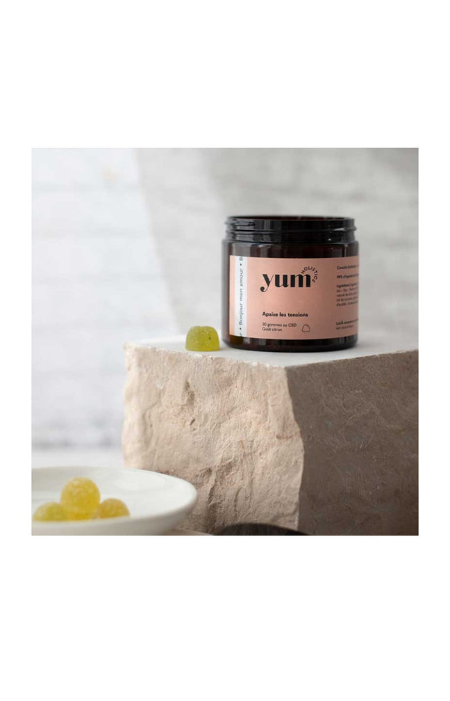 Gummies anti-stress CBD 10 mg - Bonjour mon amour - Citron vert - 3 mois