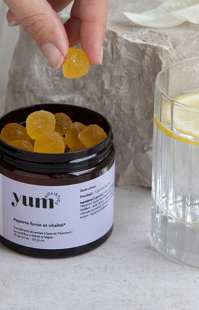 Gummies force & vitalité - Vitamine C, mon amour - Citron - 1 mois