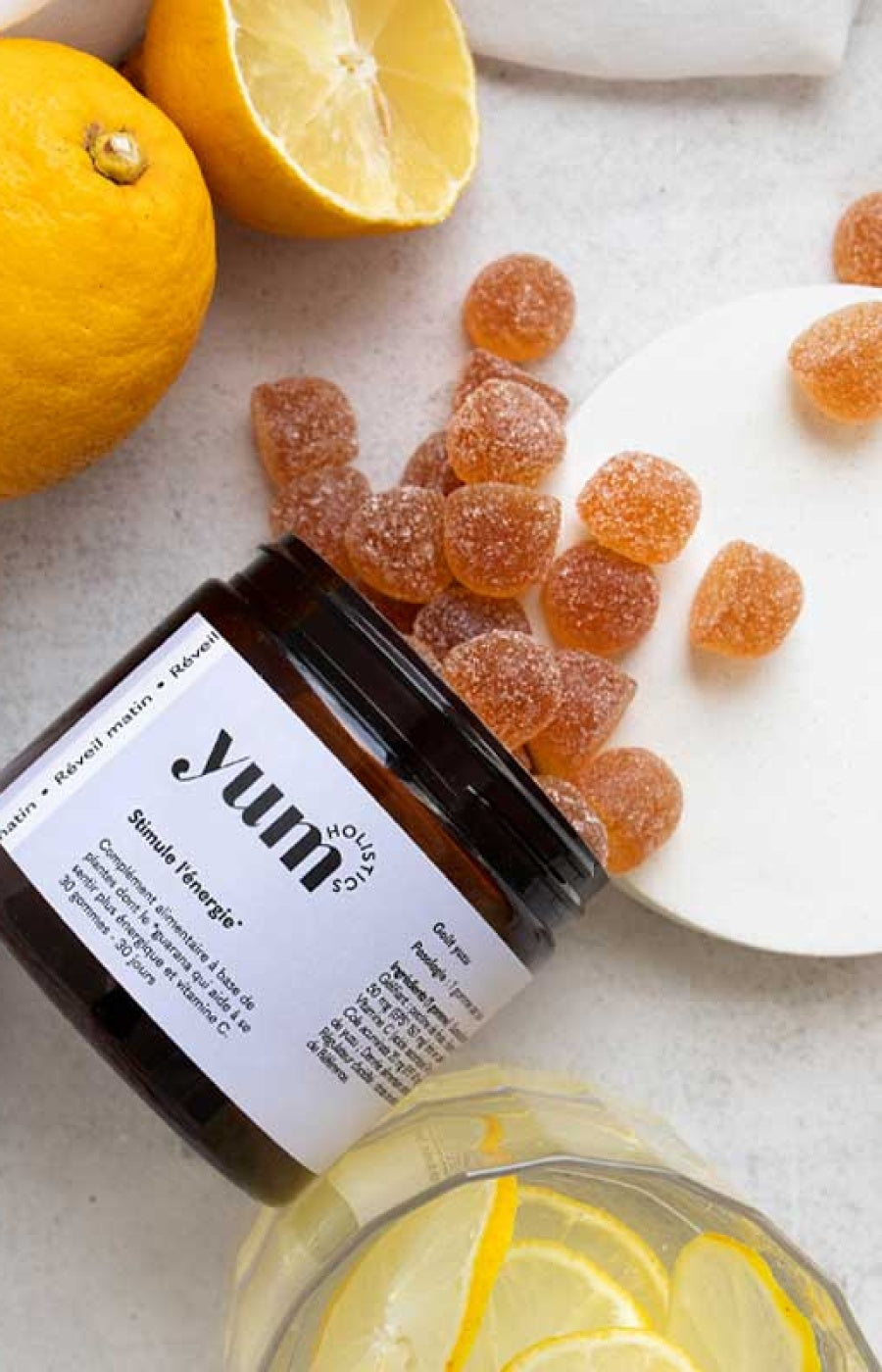 Gummies stimulantes - Réveil matin - Yuzu - 1 mois