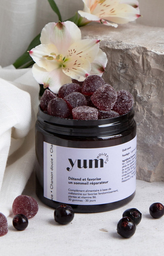 Gummies détente - Chanson douce - Cassis - 1 mois