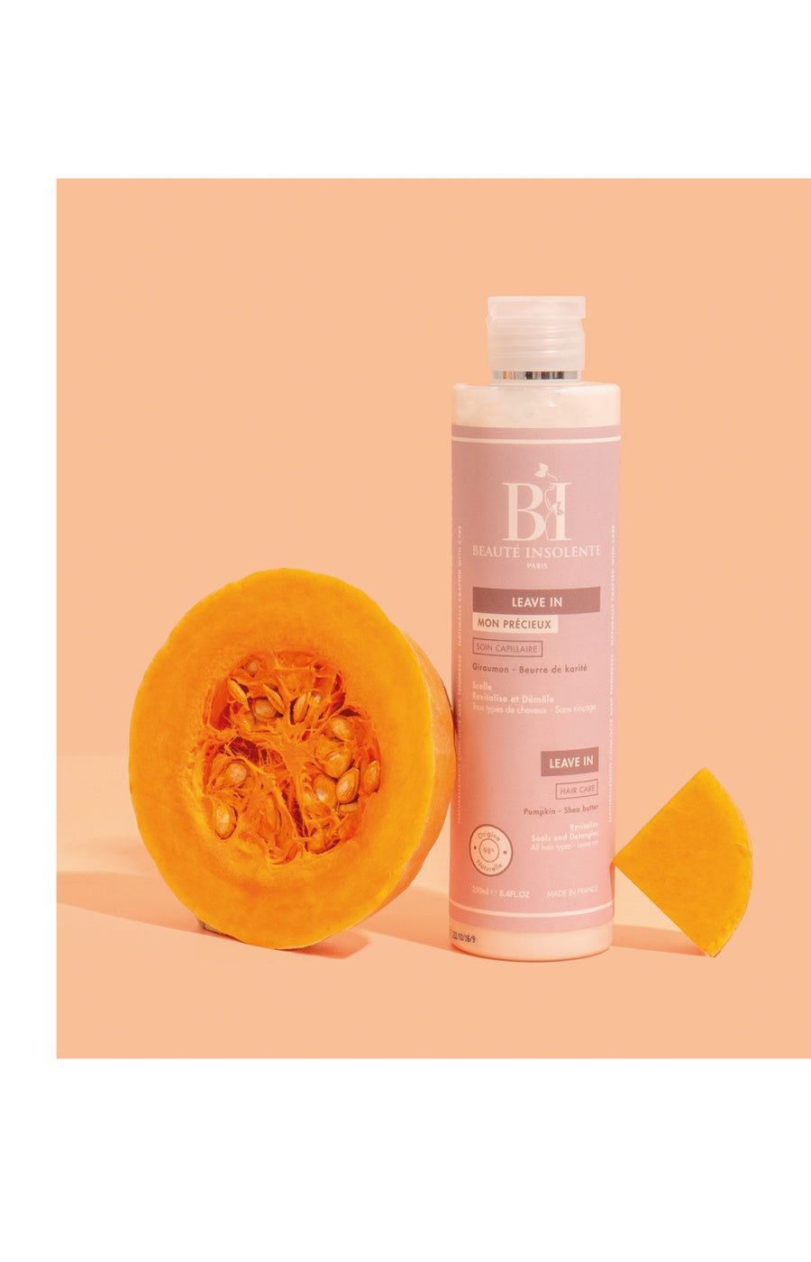 Soin sans rinçage - Beurre de karité & giraumon - Cheveux ondulés à crépus - 200 ml