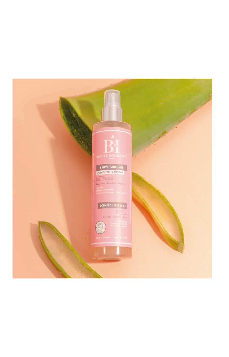 Brume capillaire - Aloe vera - Cheveux ondulés à crépus - 200 ml