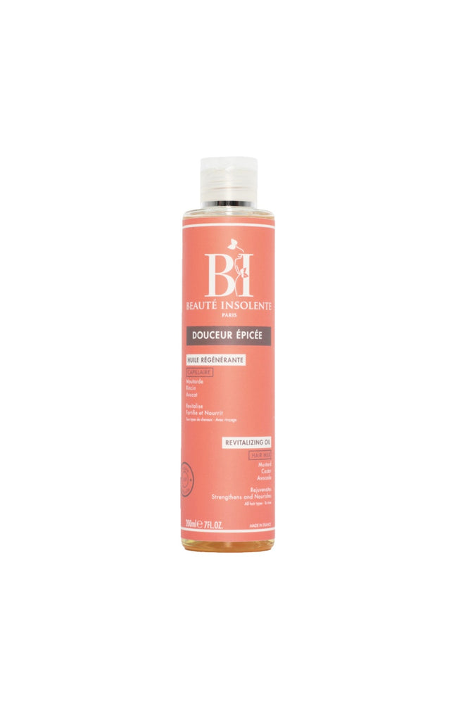 Huile régénérante - Ricin & moutarde - Cheveux ondulés à crépus - 200 ml
