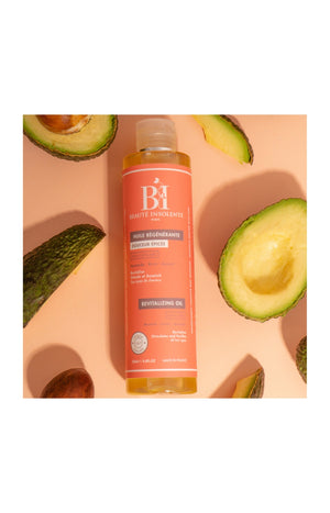 Huile régénérante - Ricin & moutarde - Cheveux ondulés à crépus - 200 ml