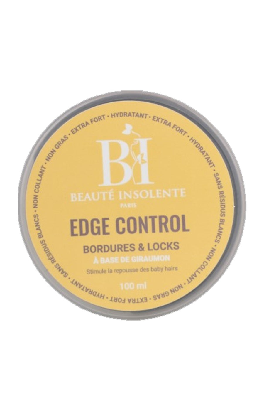 Gel baby hairs hydratant - Cheveux ondulés à crépus - 100 ml