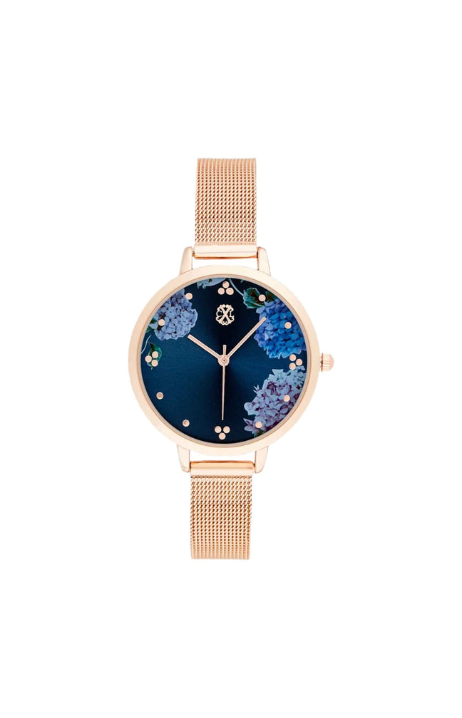 Montre à quartz - Alliage doré rose