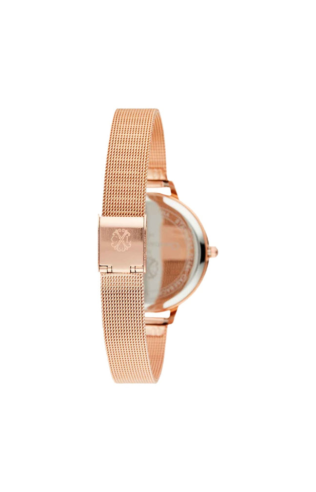 Montre à quartz - Alliage doré rose