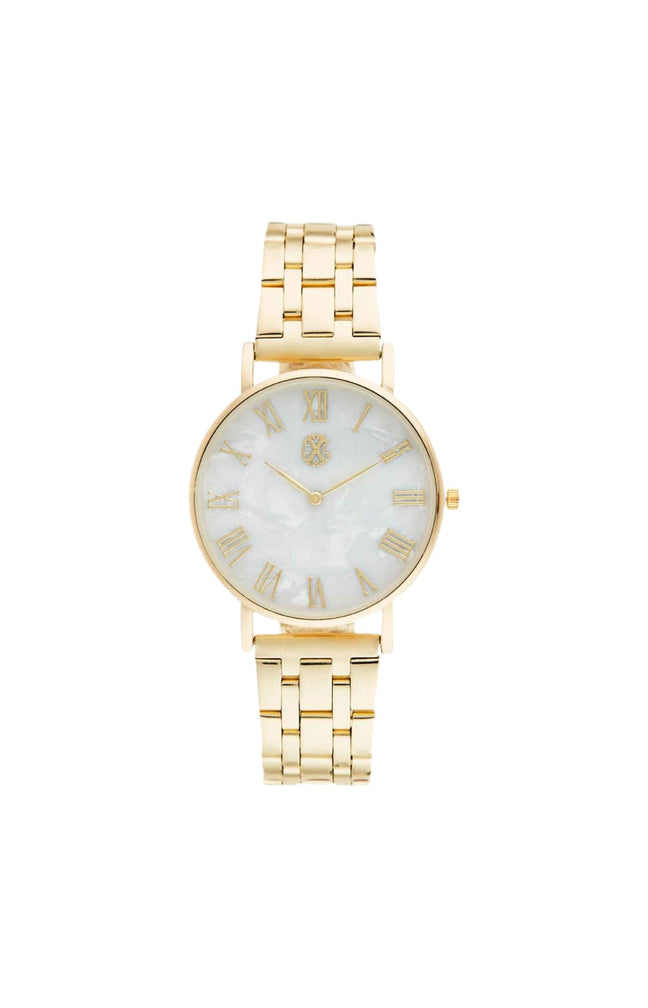 Montre à quartz - Alliage doré