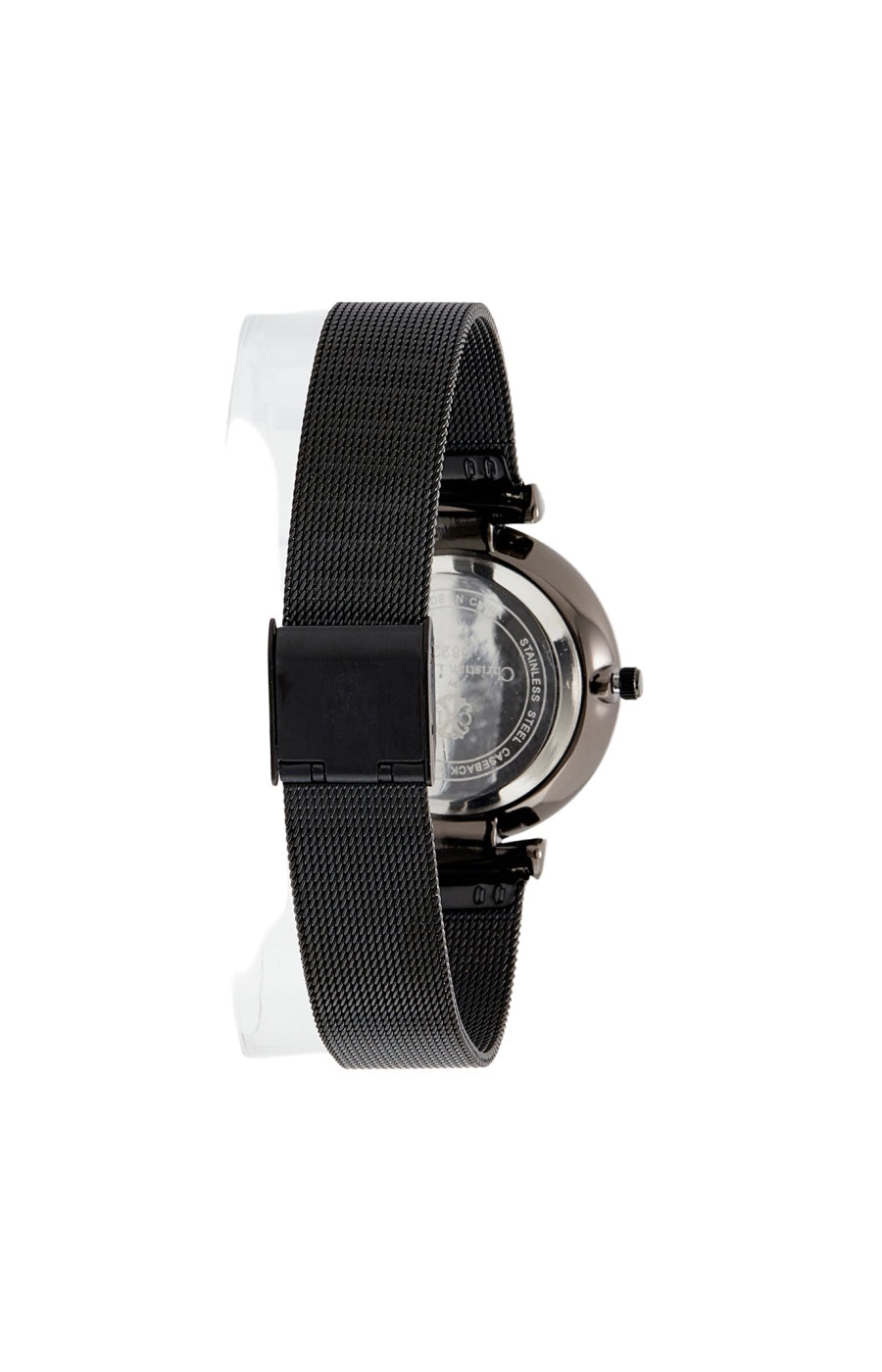Montre à quartz - Alliage & laiton - Noir