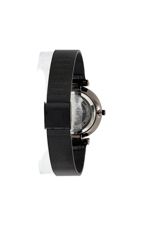 Montre à quartz - Alliage & laiton - Noir