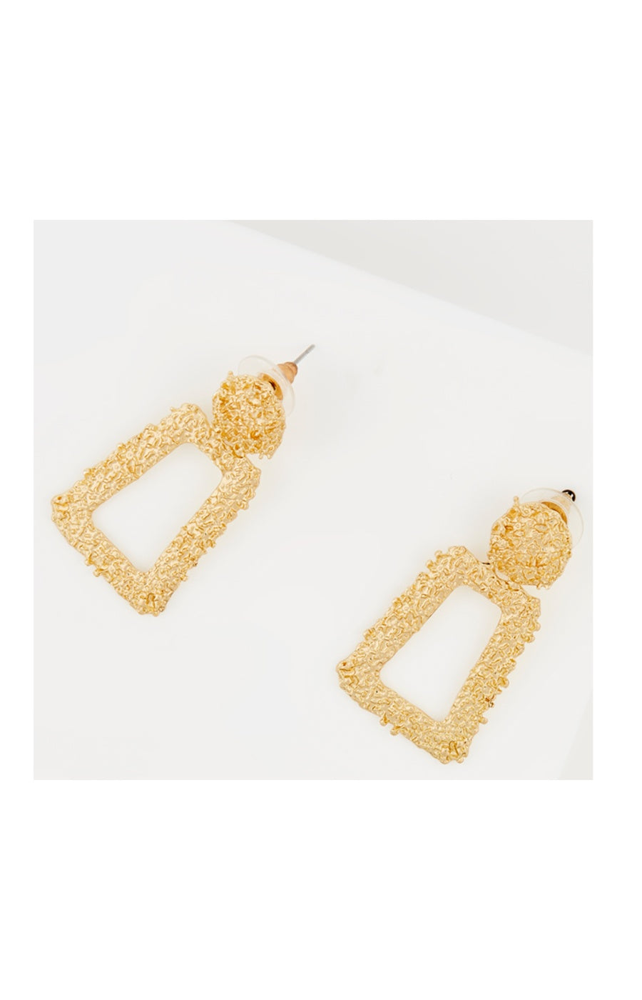 Boucles d'oreilles - Alliage - Doré