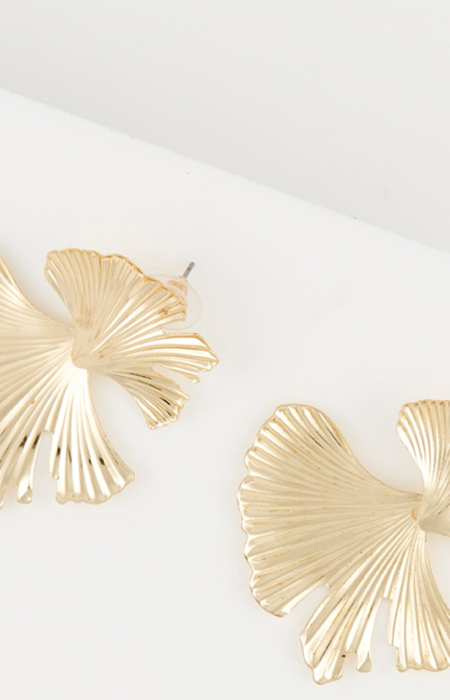 Boucles d'oreilles - Alliage - Doré