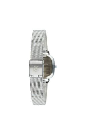 Montre à quartz - Alliage & laiton - Argenté & vert