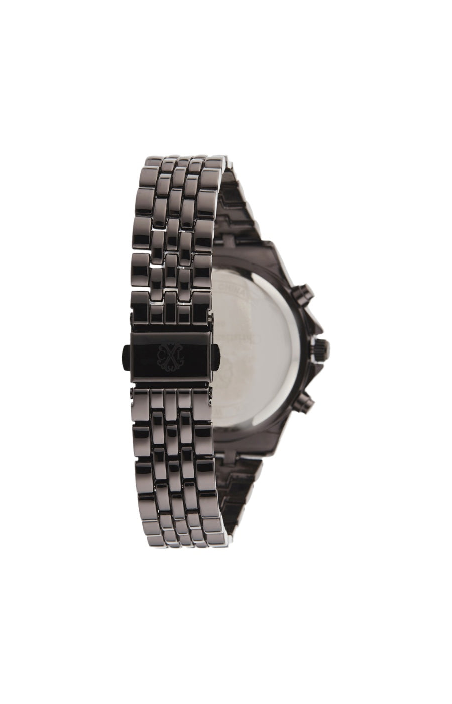 Montre à quartz - Alliage - Noir & marron