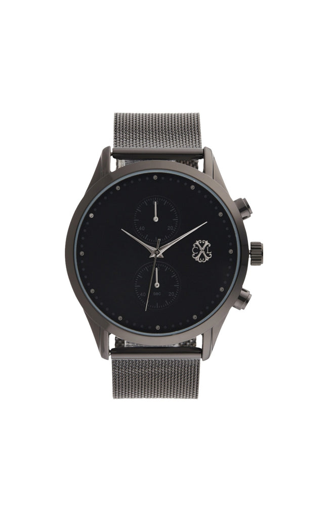 Montre à quartz - Alliage - Noir