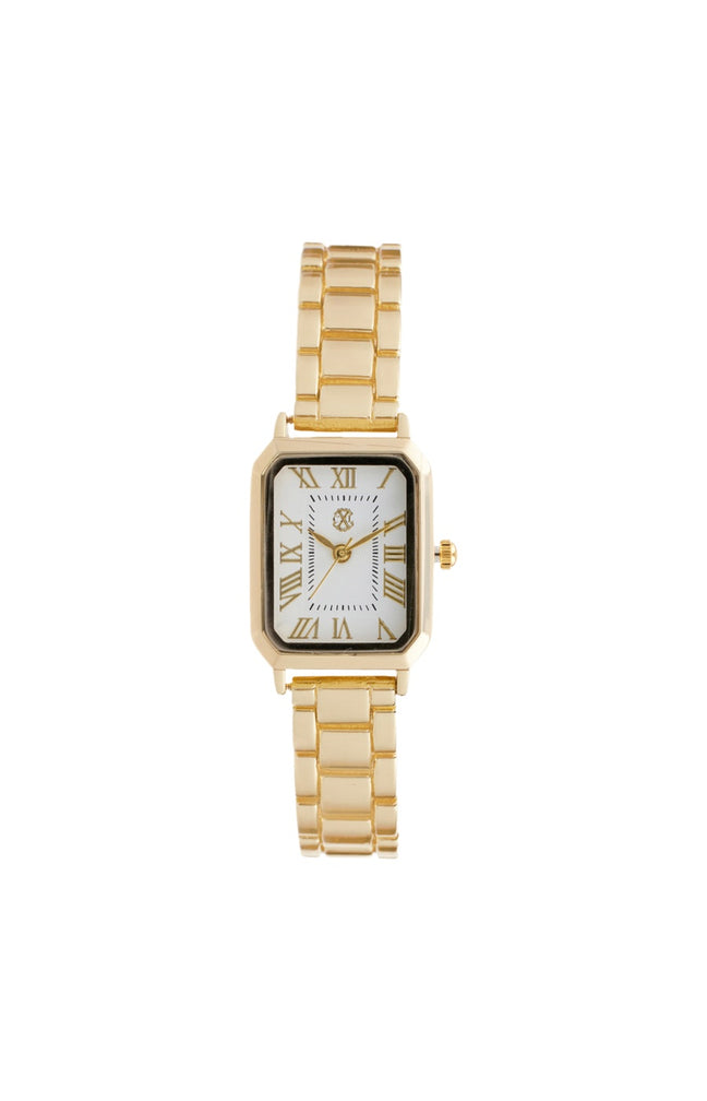 Montre à quartz - Alliage - Doré & blanc