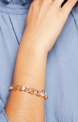 Bracelet - Acier inoxydable doré