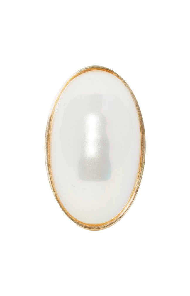 Bague - Acier inoxydable - Doré