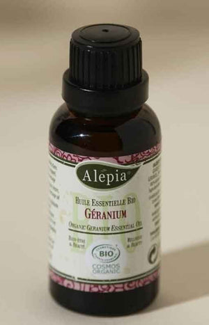 Huile essentielle bio antiseptique & cicatrisant - Géranium - 30 ml