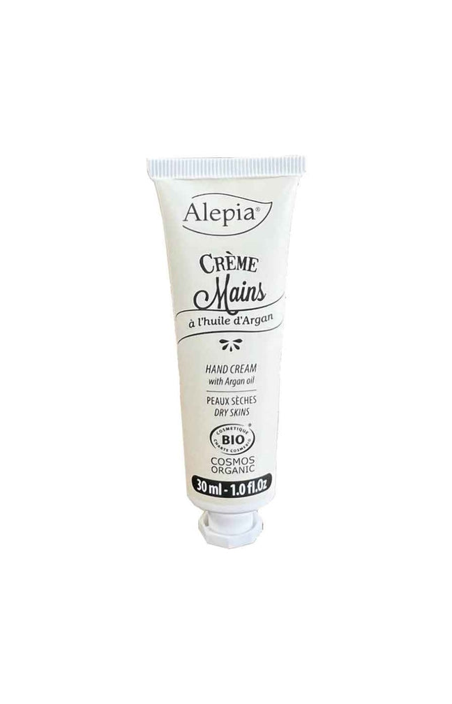 Crème mains bio - Huile d'argan - Peaux sèches - 30 ml