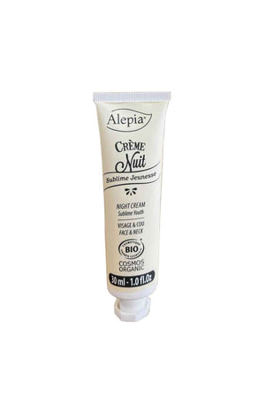 Crème de nuit bio - Huile d'argan & de nigelle - Visage - 30 ml