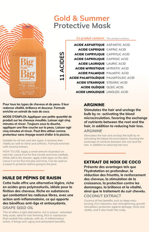 Masque protecteur - Noix de coco - Cheveux exposés au soleil - 300 ml