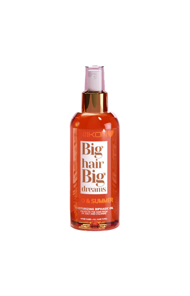Huile solaire biphasée - Noix de coco - Cheveux exposés au soleil - 120 ml