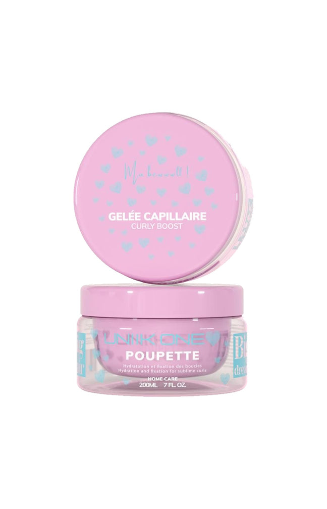 Gelée capillaire - Huile de ricin & protéines de blé - Cheveux bouclés - 200 ml