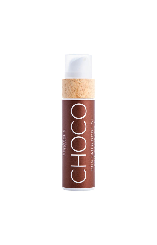 Huile de bronzage naturelle - Choco - Visage & corps - 110 ml