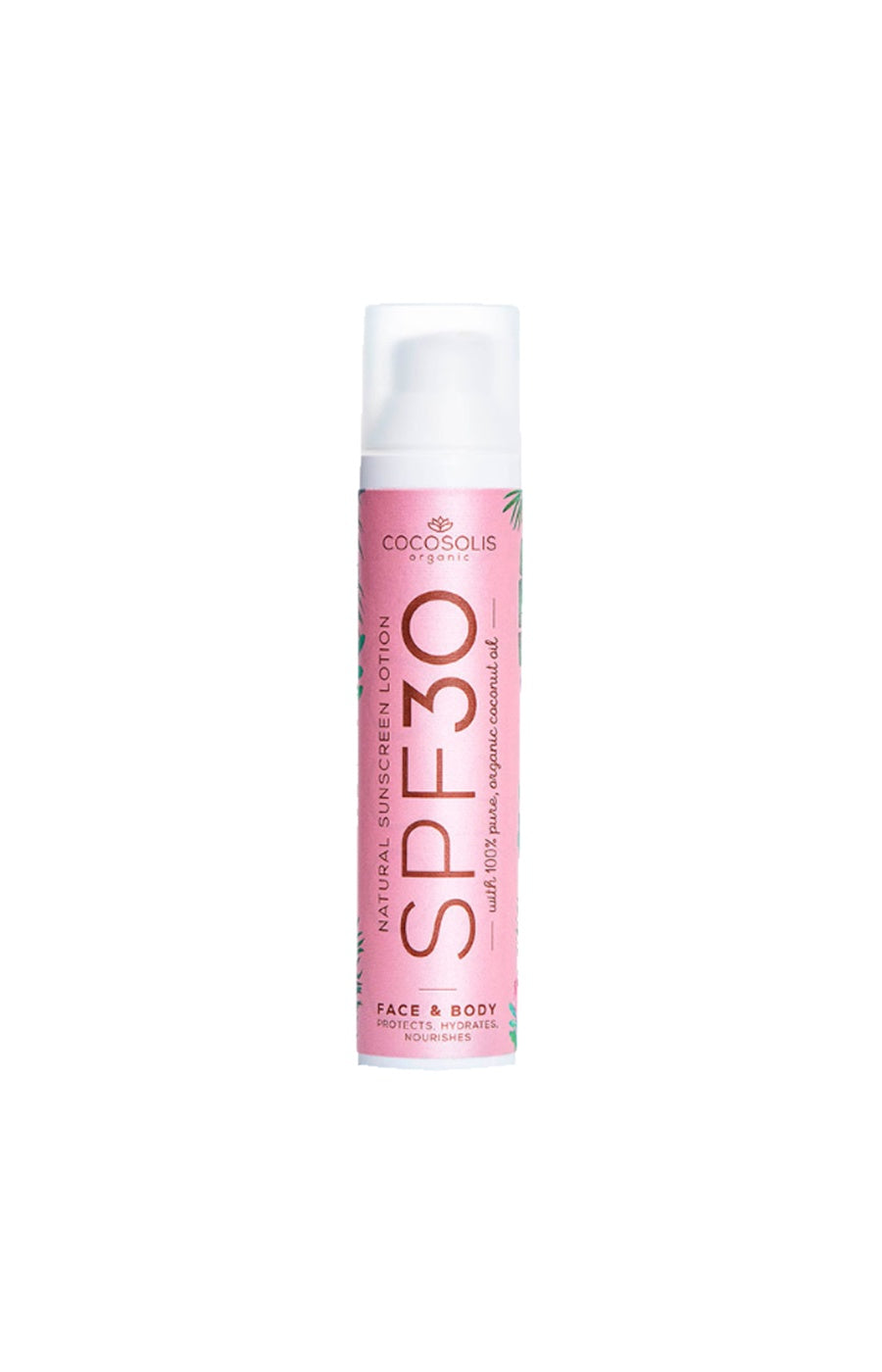Lotion solaire SPF 30 naturelle - Oxyde de zinc & beurre de karité - Visage & corps - 100 ml