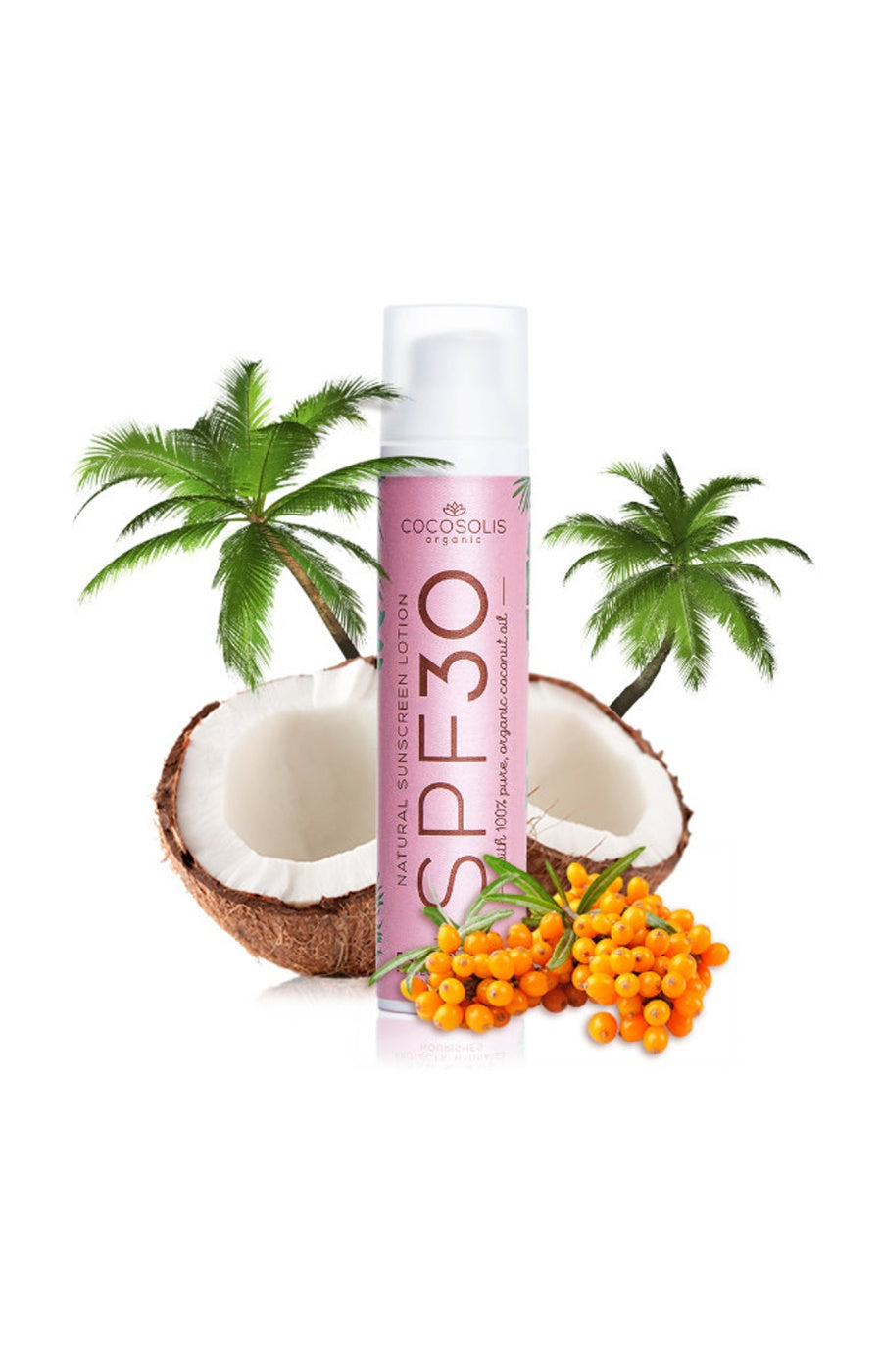 Lotion solaire SPF 30 naturelle - Oxyde de zinc & beurre de karité - Visage & corps - 100 ml