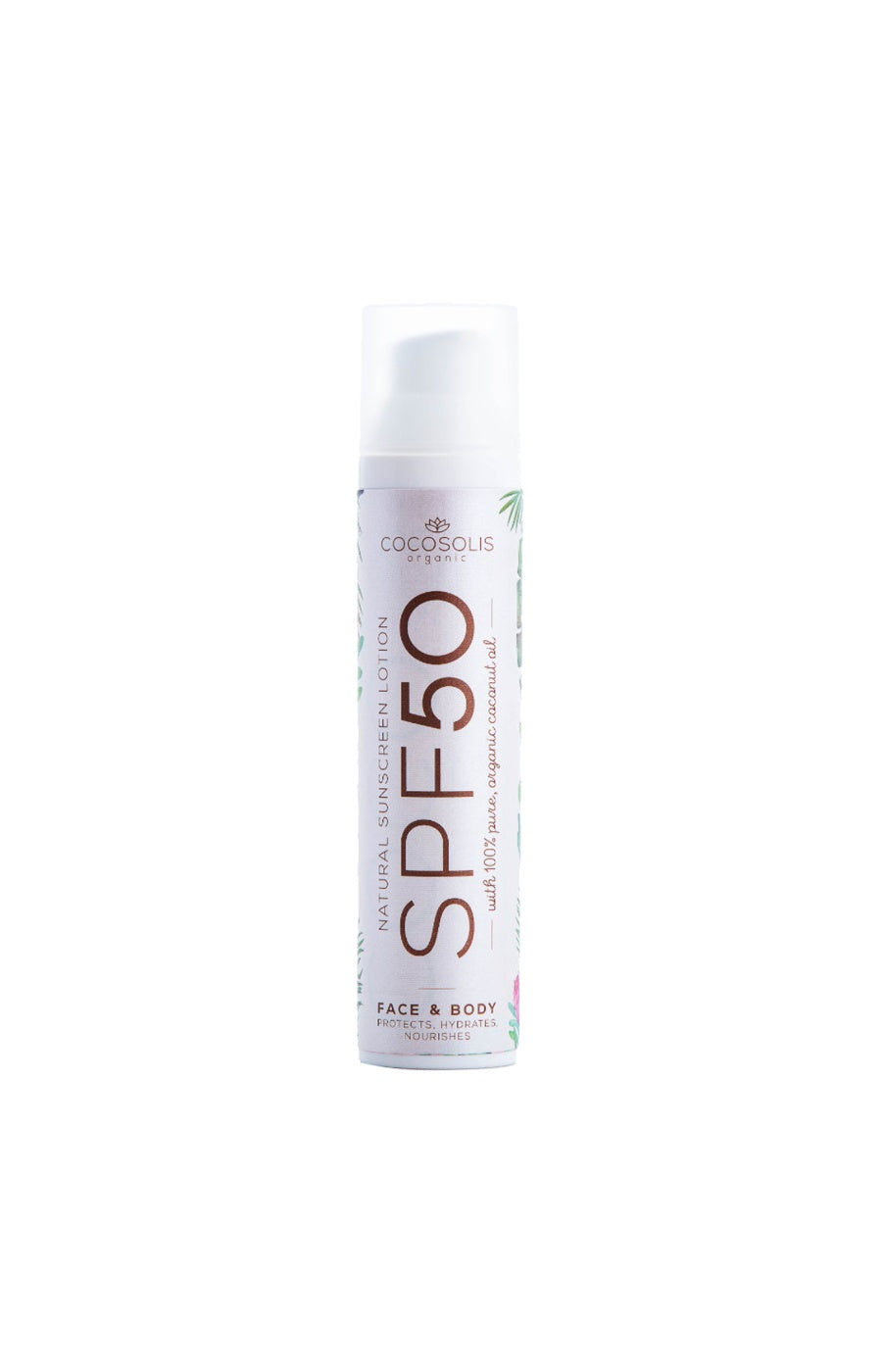 Lotion solaire SPF 50 naturelle - Oxyde de zinc & beurre de karité - Visage & corps - 100 ml