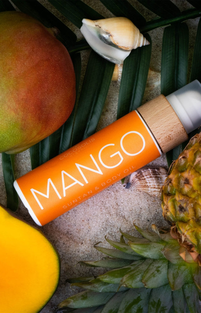 Huile de bronzage naturelle - Mangue - Visage & corps - 110 ml