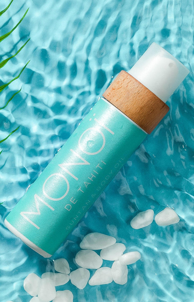 Huile de bronzage naturelle - Monoï - Visage & corps - 110 ml