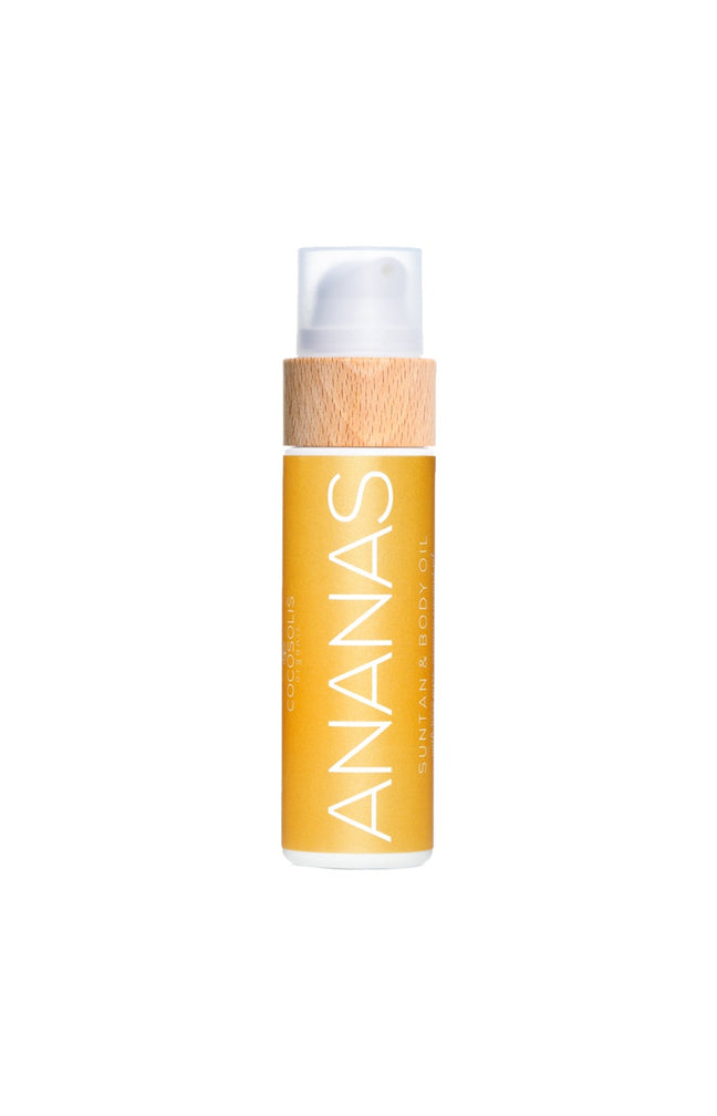 Huile de bronzage naturelle - Ananas - Visage & corps - 110 ml
