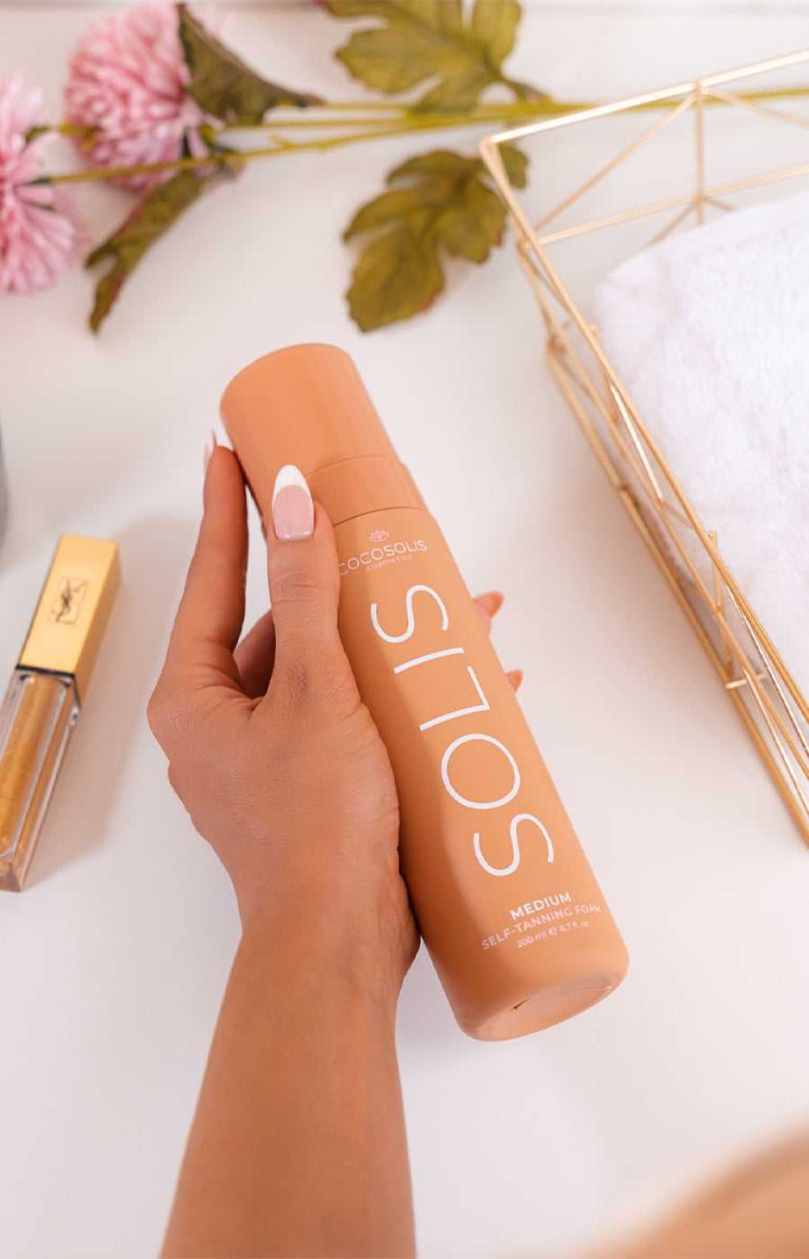 Mousse autobronzante naturelle - Solis Medium - Visage & corps - 200 ml