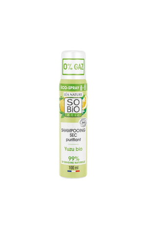 Shampoing sec purifiant bio - Yuzu - Tous types de cheveux - 100 ml