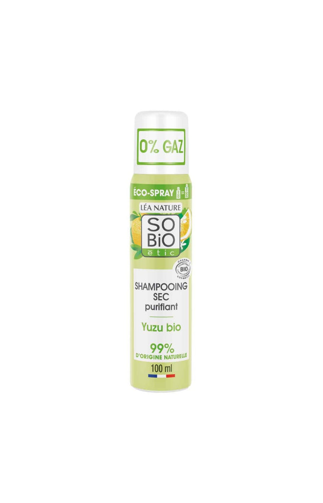 Shampoing sec purifiant bio - Yuzu - Tous types de cheveux - 100 ml