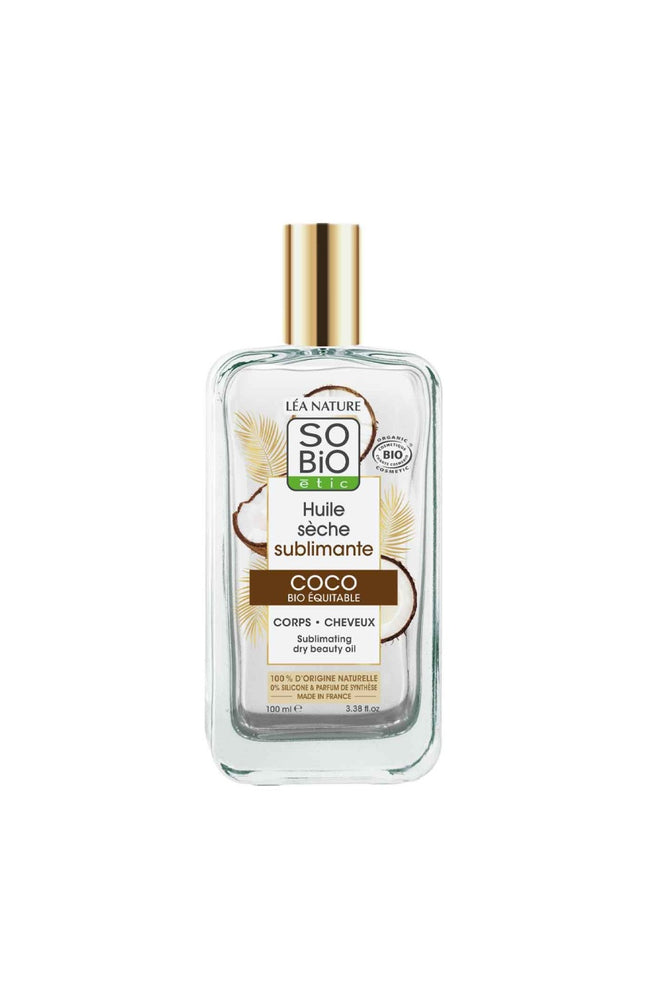 Huile de coco sèche bio - Corps & cheveux - 100 ml