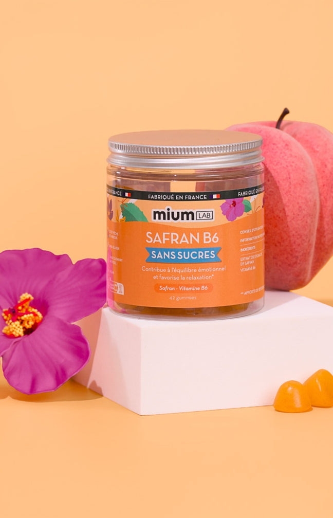 Cure gummies équilibre émotionnel - Pêche & hibiscus - Sans sucres - 2 mois