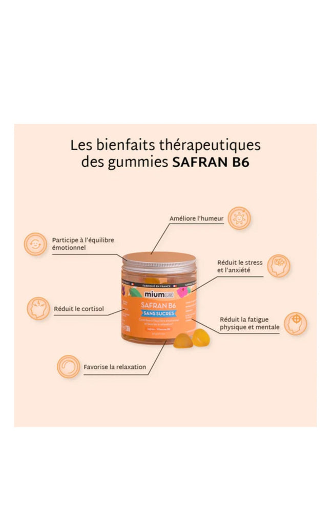 Cure gummies équilibre émotionnel - Pêche & hibiscus - Sans sucres - 2 mois