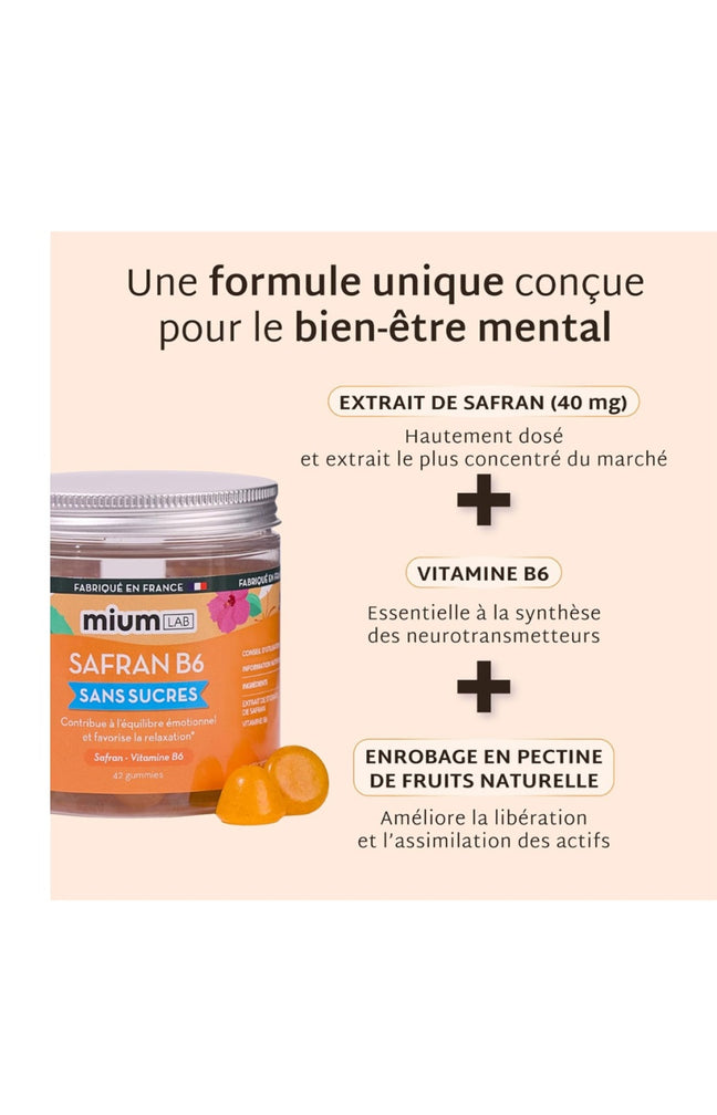 Cure gummies équilibre émotionnel - Pêche & hibiscus - Sans sucres - 2 mois