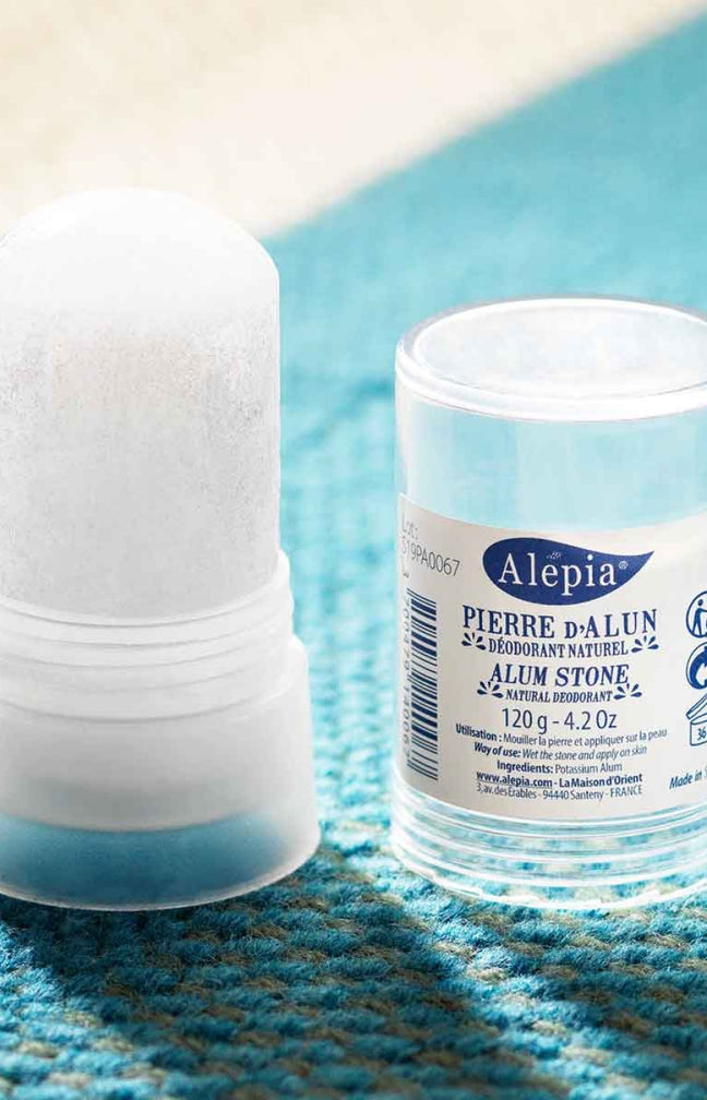 Déodorant naturel à la pierre d'alun - 120 g
