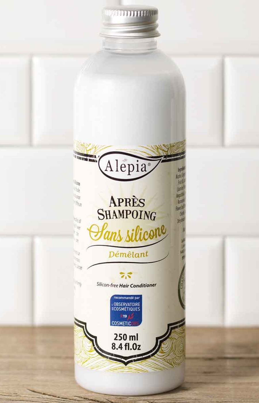 Après-shampoing d'Alep sans silicone - 250 ml
