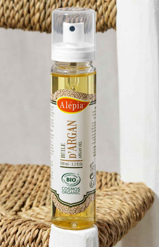 Huile régénérante bio - Argan 100% pure  - Visage, corps & cheveux - 100 ml
