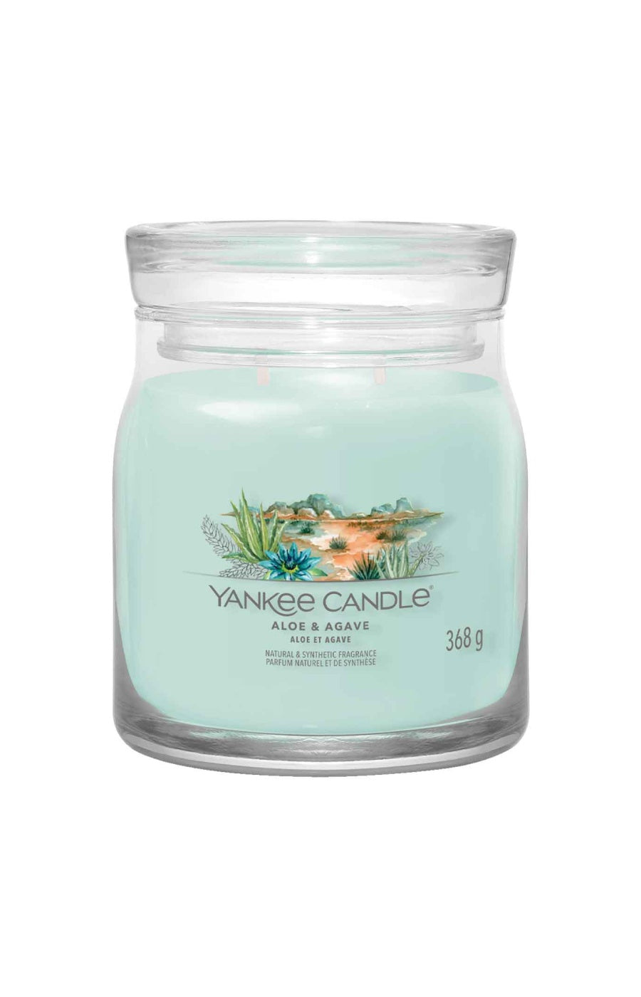 Bougie jarre - Aloe & agave - Modèle medium - 368 g