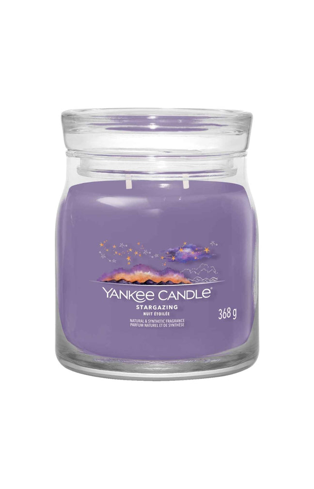 Bougie jarre - Nuit étoilée - Modèle medium - 368 g