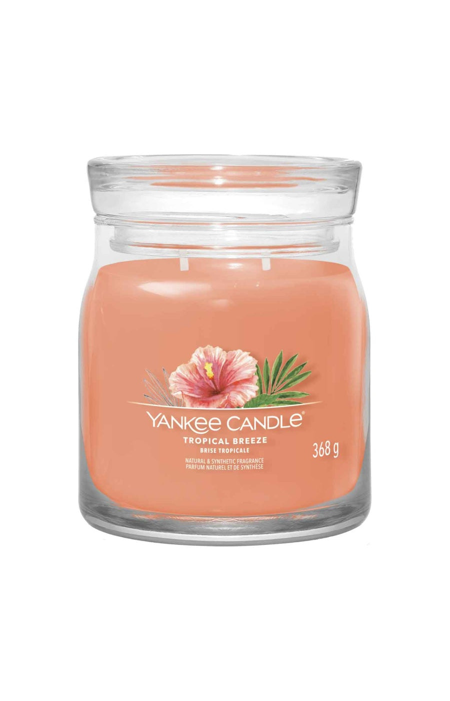 Bougie jarre - Brise tropicale - Modèle medium - 368 g